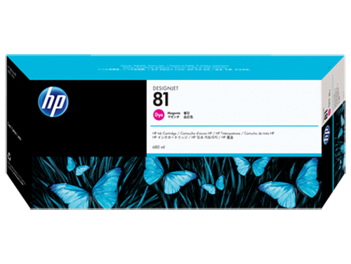 Cartuchos de Tinta HP Magenta C4932A - (81)