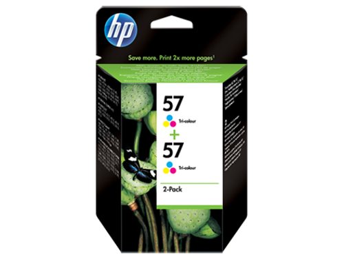 Cartuchos de Tinta HP Pack 2 Un. Color C9503A - (57)