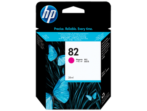 Cartuchos de Tinta HP Magenta CH567A - (82)