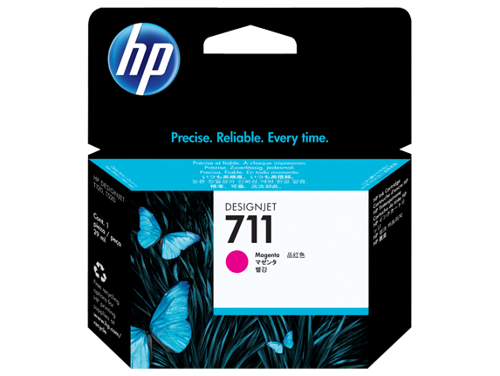 Cartuchos de Tinta HP Magenta CZ131A - (711)