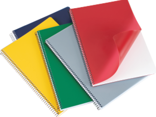 Cuaderno  Capa Polipropileno A4 Guiado 120fls/70grs  Surtido Clássico Classic Stripes