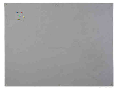 Tableros Tapizados Retardante de Llama 90x120cm Gris S/ Marco