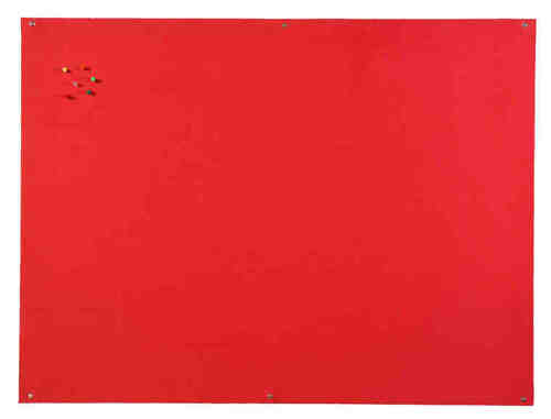 Tableros Tapizados Retardante de Llama 60x90cm Rojo S/ Marco