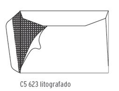 Sobres Officio C5 162x229mm 80Gr Blancos