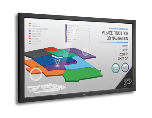 Monitor Táctil NEC Multisync V652-TM 65'' LED Full Hd (multi Touch)