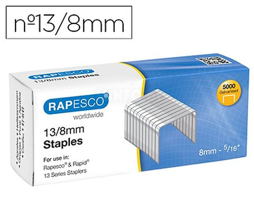 Grapas 13/8 C/5000 Un. Rapesco