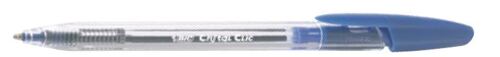 Bolígrafos Bic Cristal Click Negro