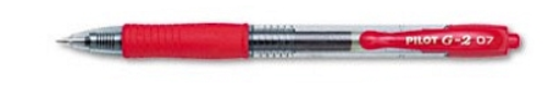 Bolígrafos Pilot G2 Vermelho