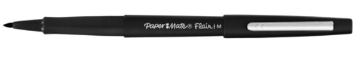 Marcadoreses Permanentes Paper Mate Flair Negro