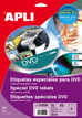 Etiquetas Cd-dvd Permanente Ext ø 117 Int ø 18