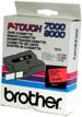 Cintas Brother Laminado Negro/rojo 18 mm X 15 M