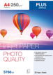 Papel Photo Plus A4 5760dpi 250g 20h