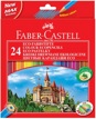 Lápices de Color 24 Colores 17cm Faber Castell Ecolápices