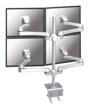 Soportes Monitor de Mesa 10 - 24" FPMA-D930D-4 Newstar 4 Pantallas