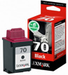 Cartucho de Tinta Lexmark Negro 12AX970E (70)