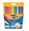 Marcadores Pack 12 Bic Kids Visa